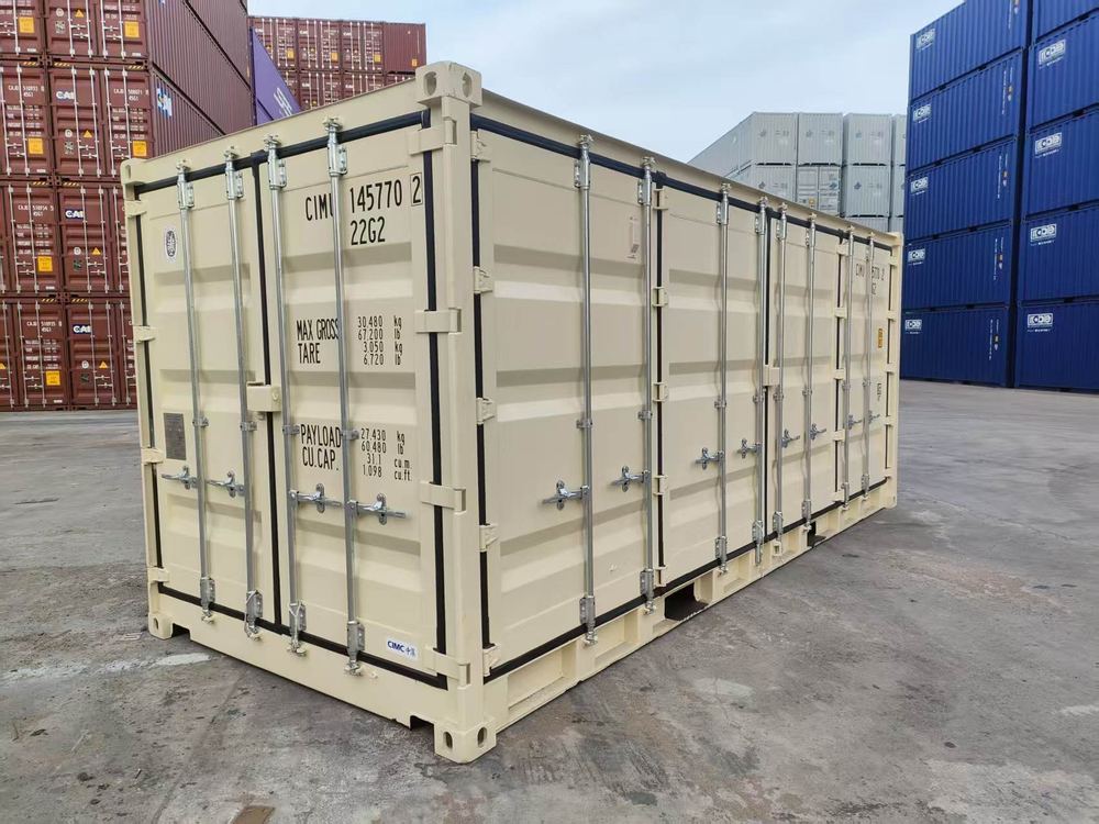20FT Full Open Side Container example view 2