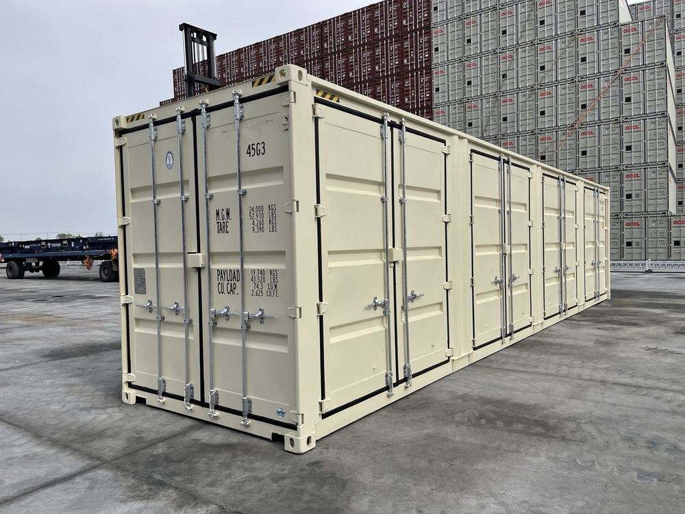 40HC Open Side Four-Door Container example view 2
